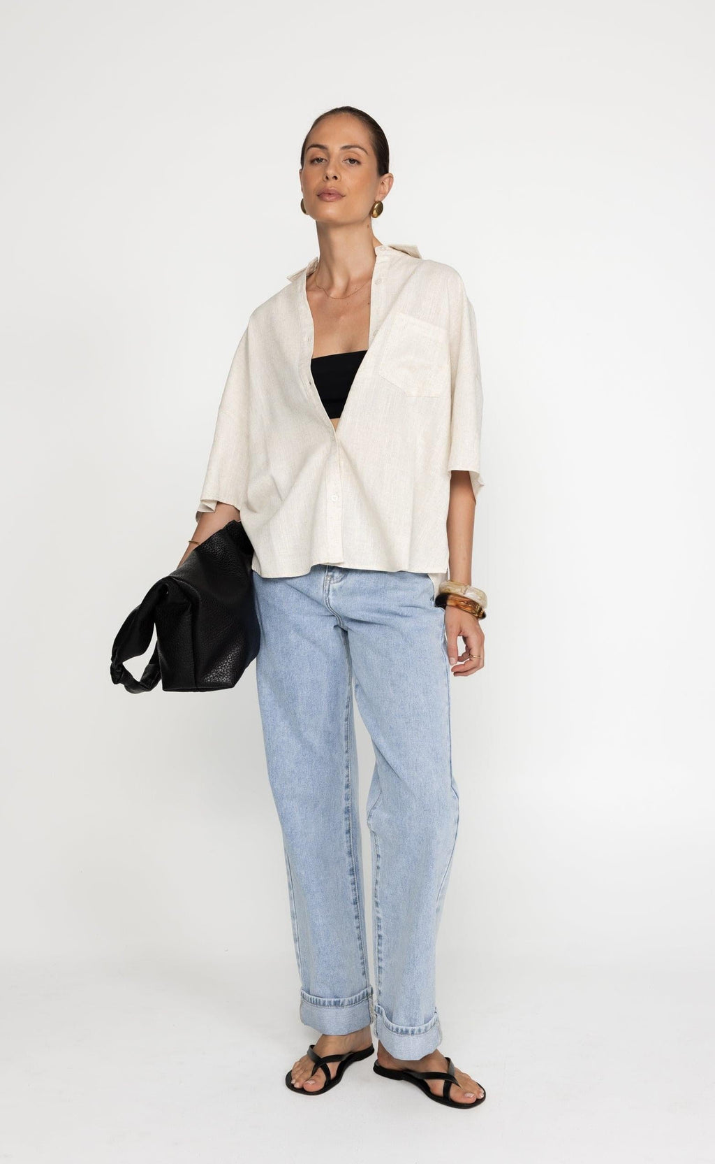 Bec Shirt (Oatmeal)