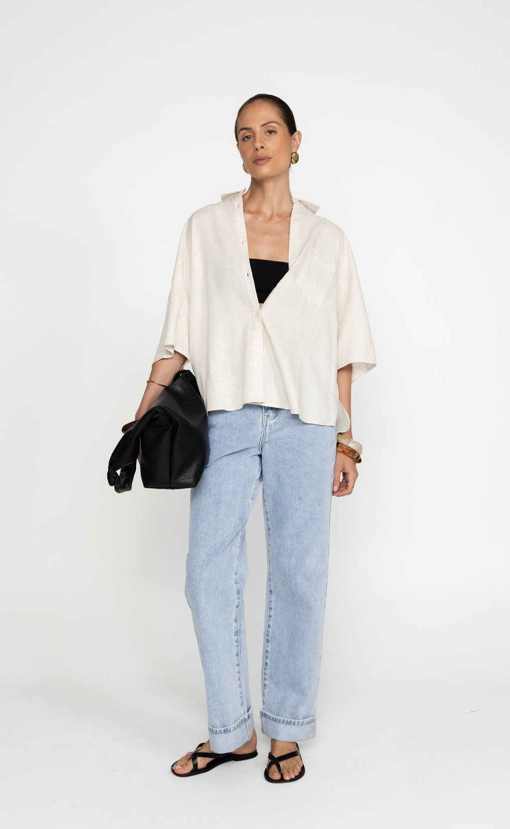 Bec Shirt (Oatmeal)