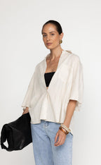 Bec Shirt (Oatmeal)