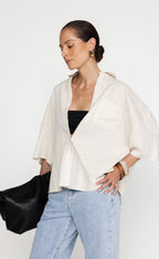 Bec Shirt (Oatmeal)