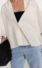 Bec Shirt (Oatmeal)