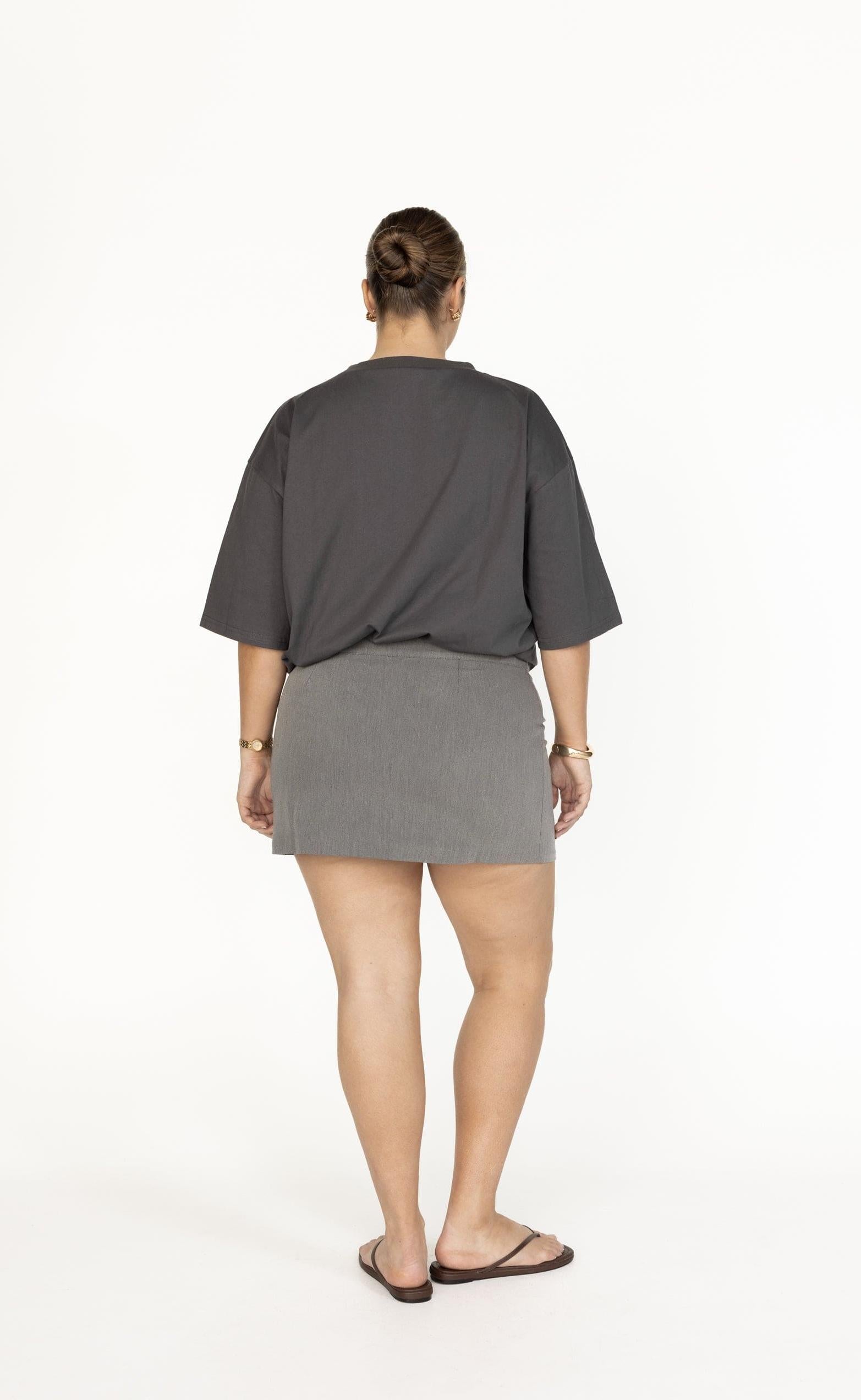 Luca Oversized Tee (Slate)