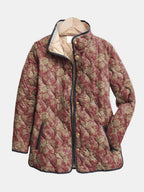 Corinne | Retro Floral Print Jacket