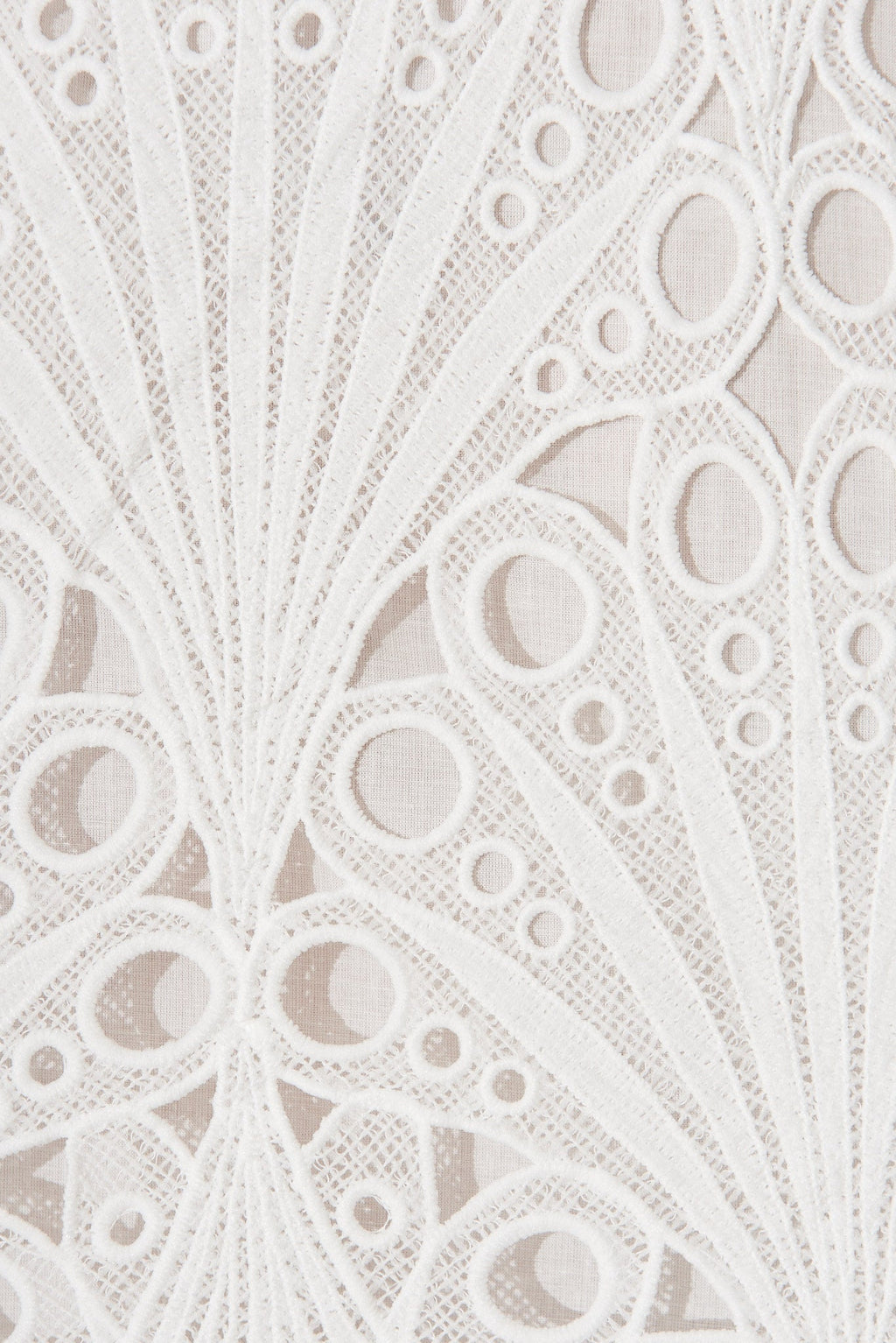 Bel Air Top In White Lace