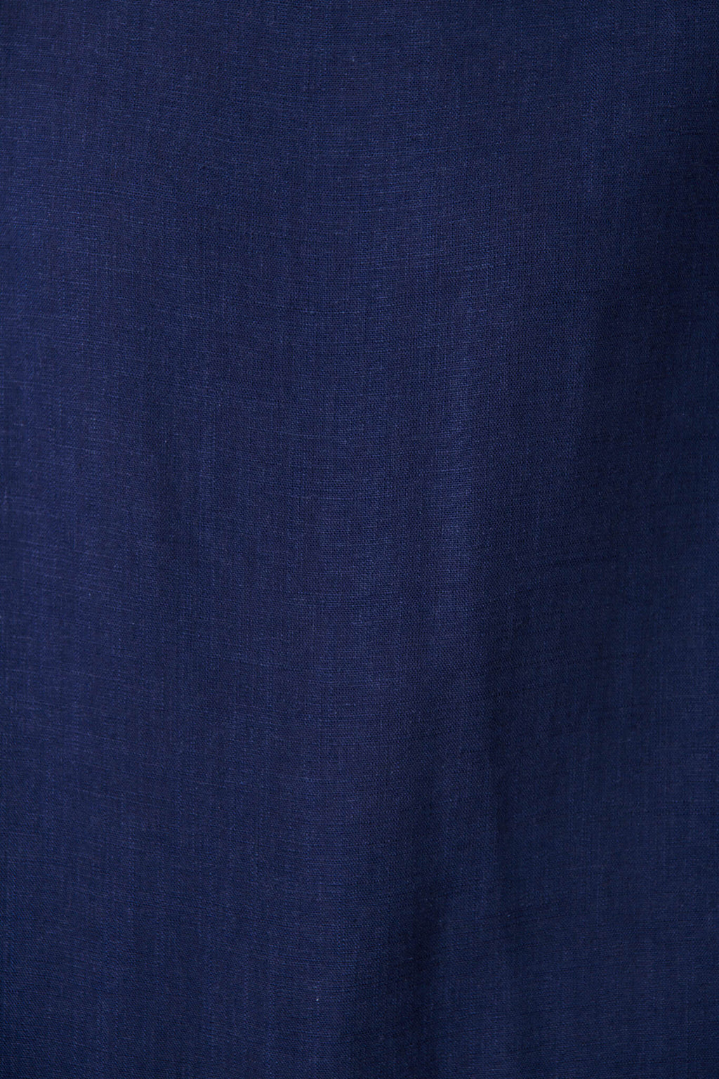 Rejina Top In Navy Linen Blend