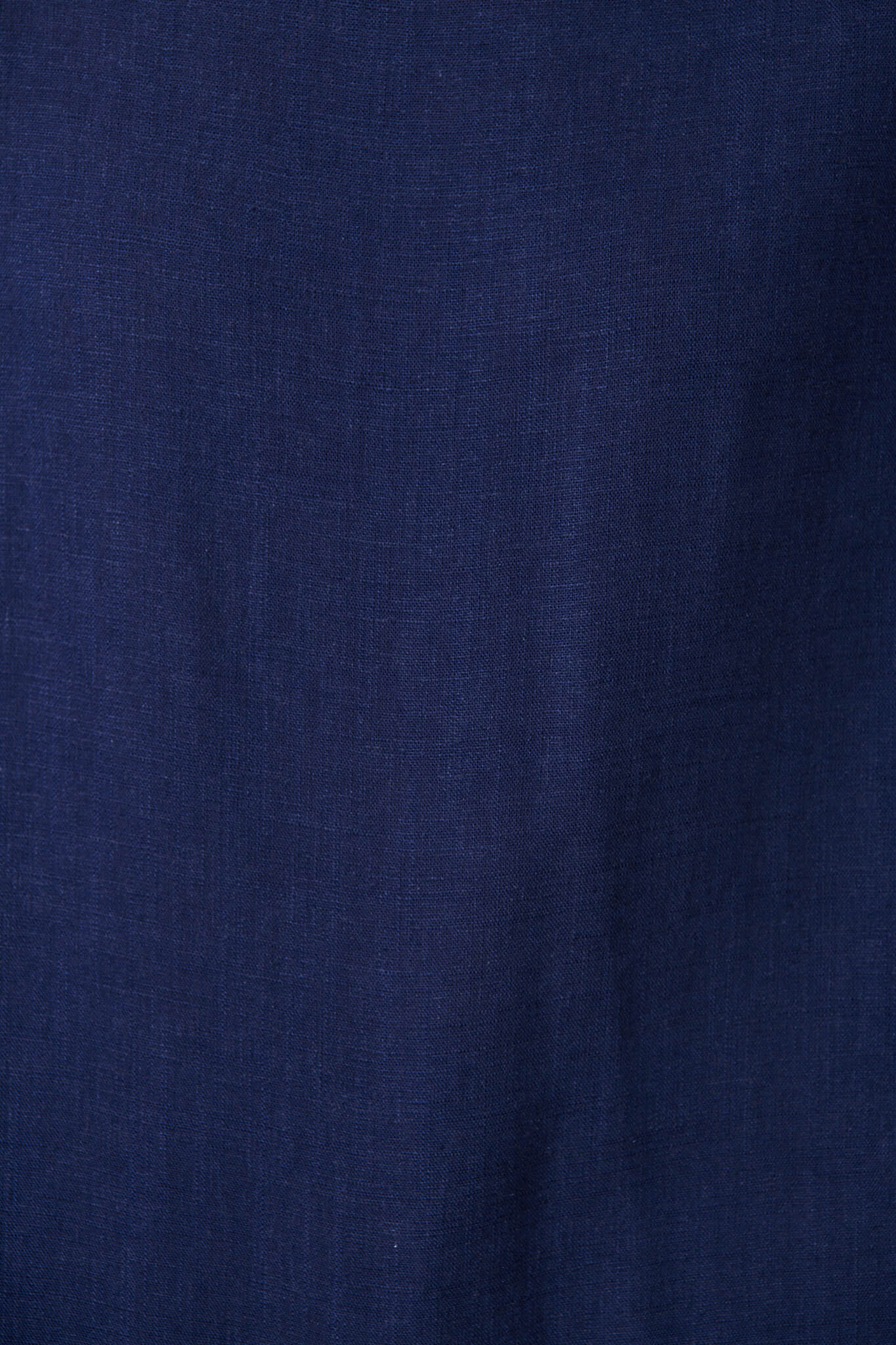Rejina Top In Navy Linen Blend