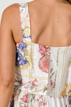 Sandcastle Jumpsuit In Vintage Floral Print