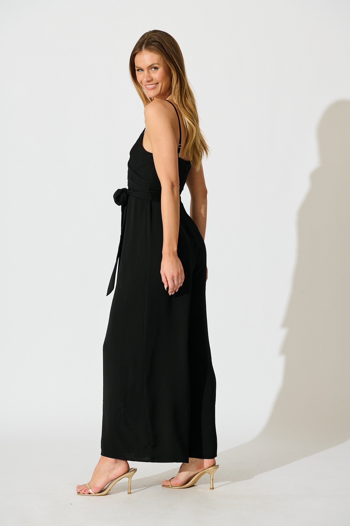Lilwen Maxi Jumpsuit in Black