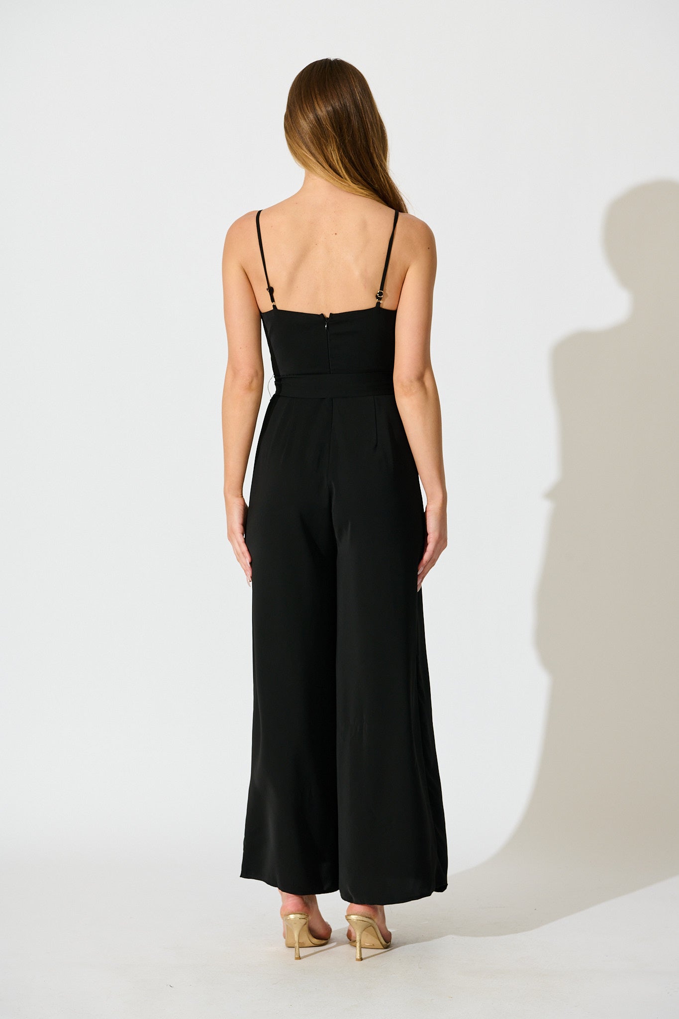 Lilwen Maxi Jumpsuit in Black