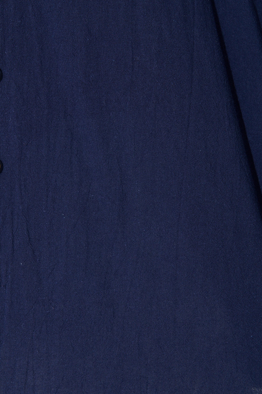 Lombard Top in Navy Cotton Linen