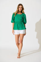 Stacy Top In Green