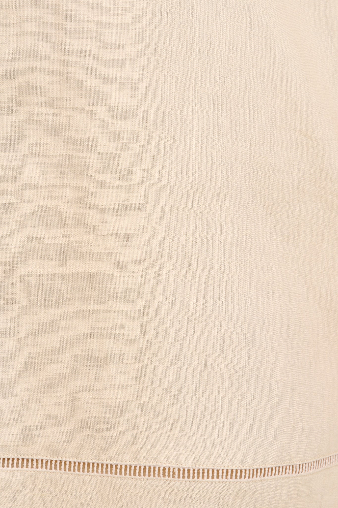 Elspeth Dress in Beige Linen