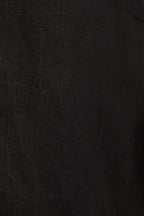 Elspeth Dress in Black Linen