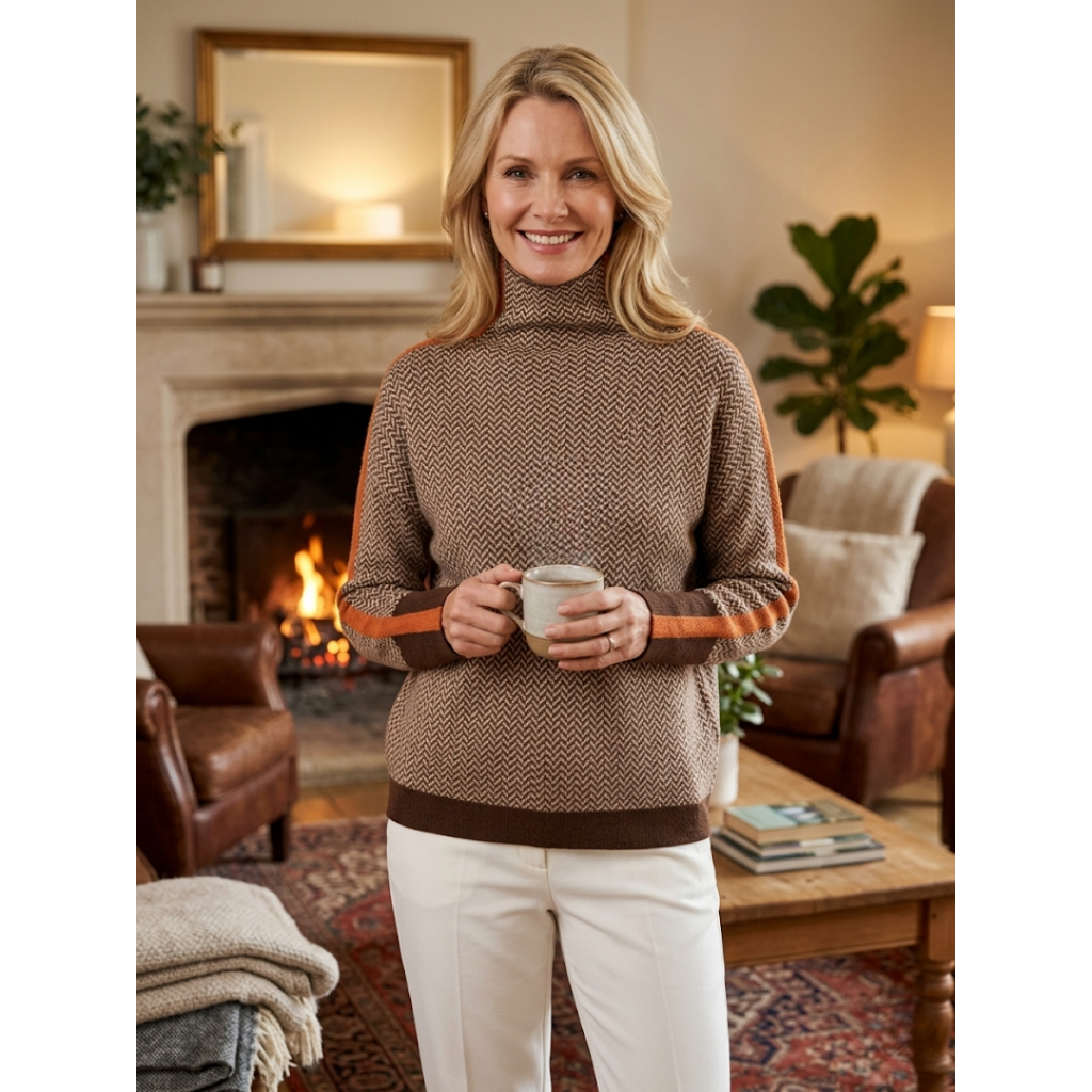 Lucía - High Neck Jumper