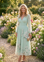 Charlene - Floral  Maxi Dress