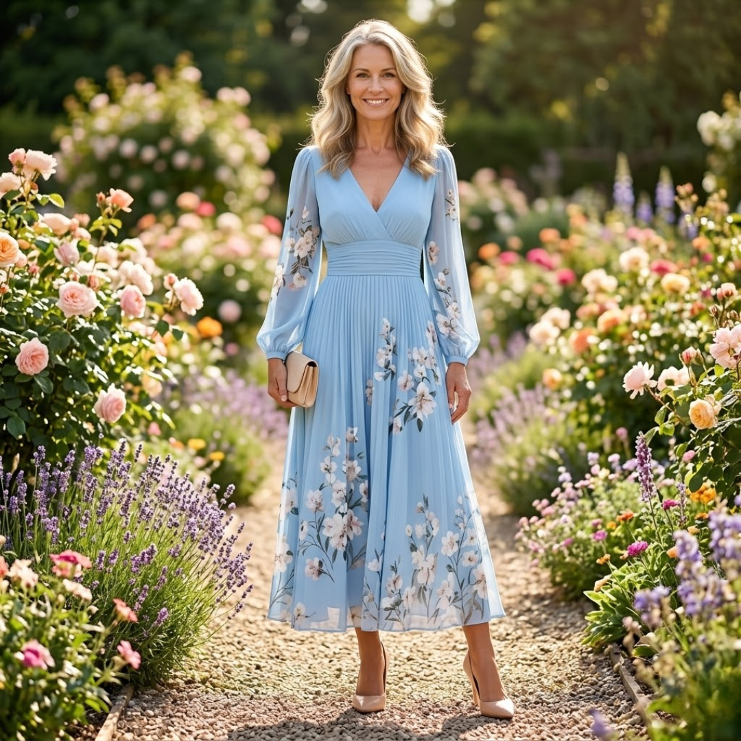 Charlene - Floral  Maxi Dress