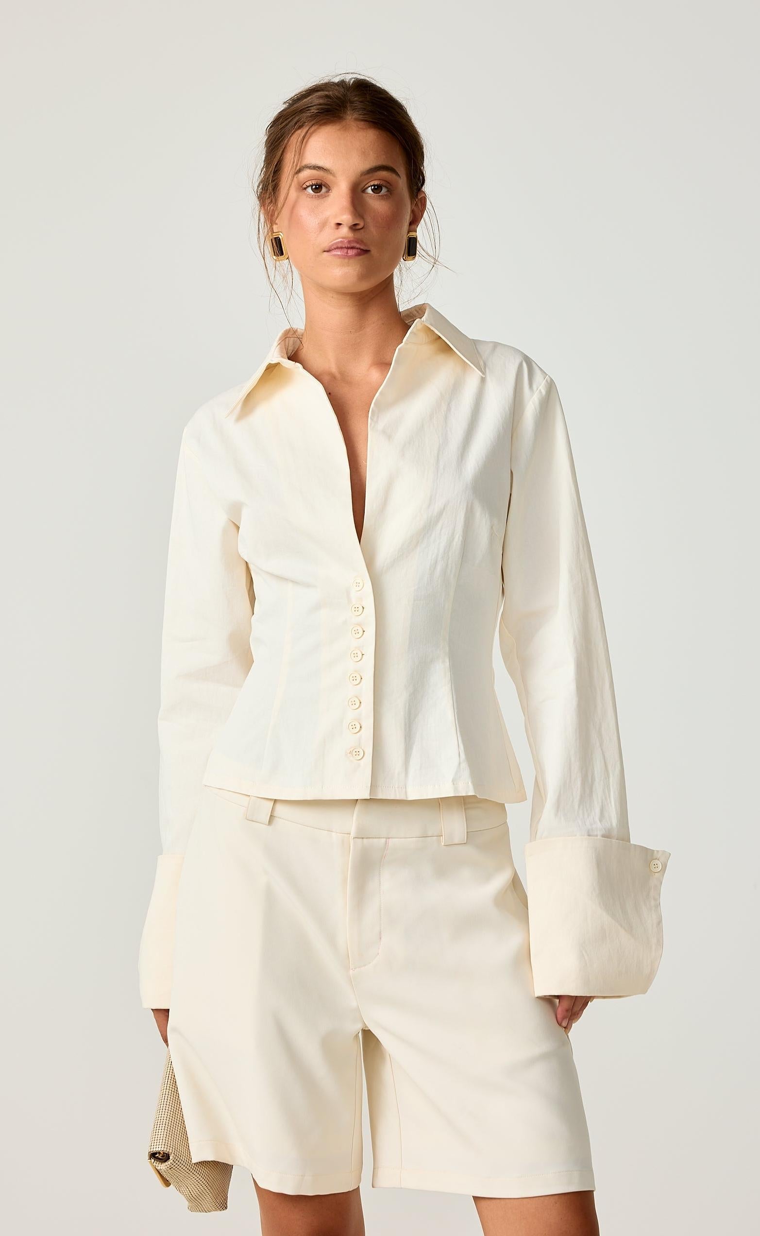 Frances Shirt (Cream)