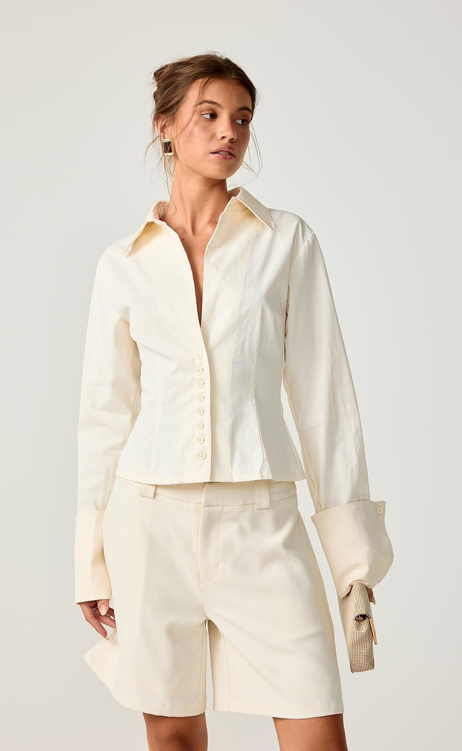 Frances Shirt (Cream)