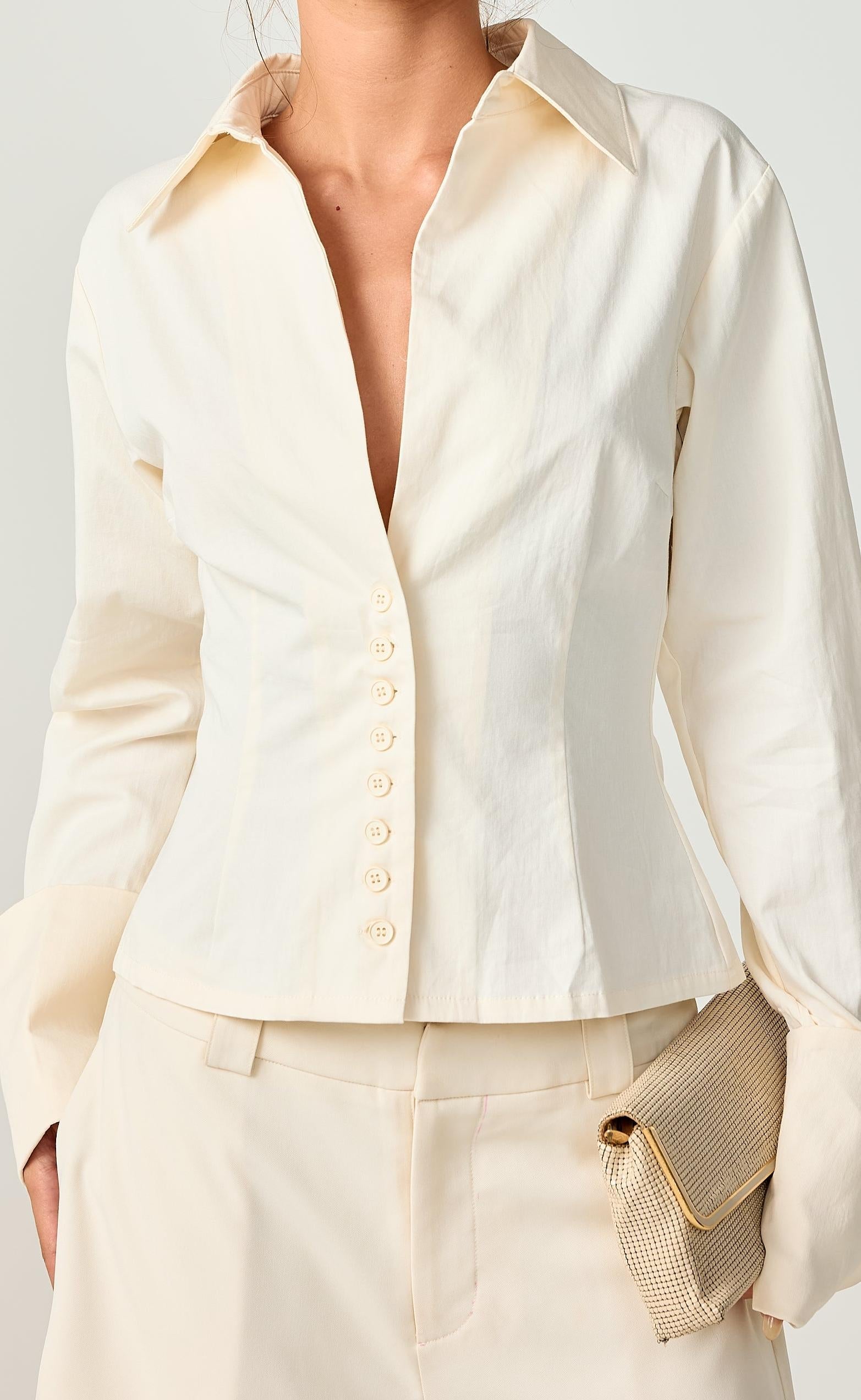 Frances Shirt (Cream)