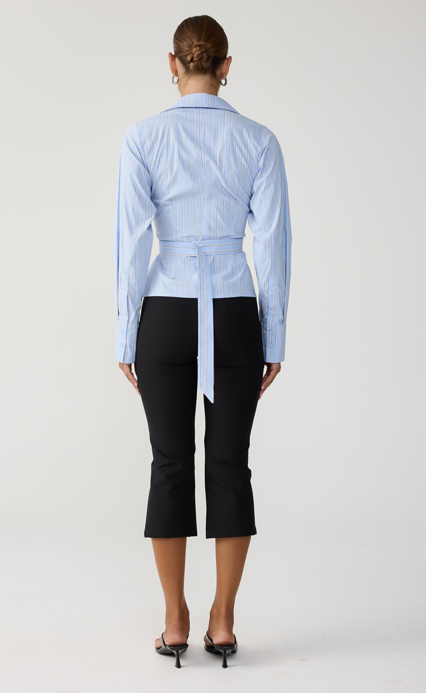 Jettson Shirt (Blue/Choc Stripe)