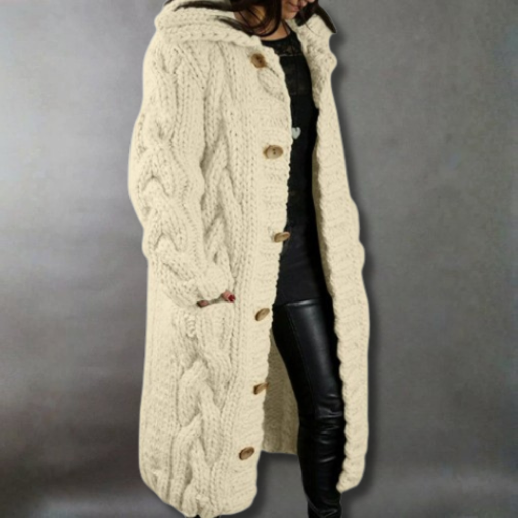 Karina | Elegant Cosy Cable-Knit Sweater