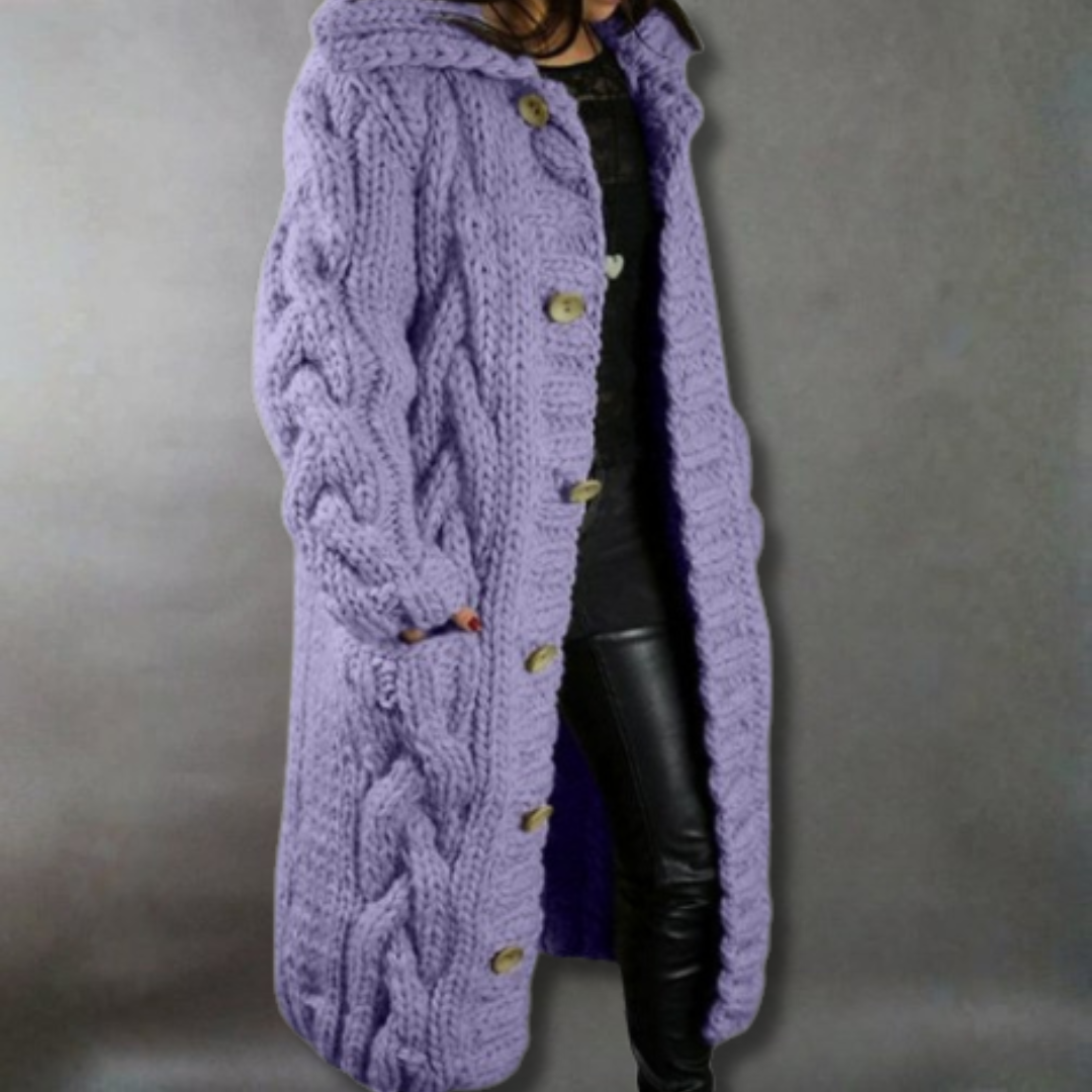 Karina | Elegant Cosy Cable-Knit Sweater