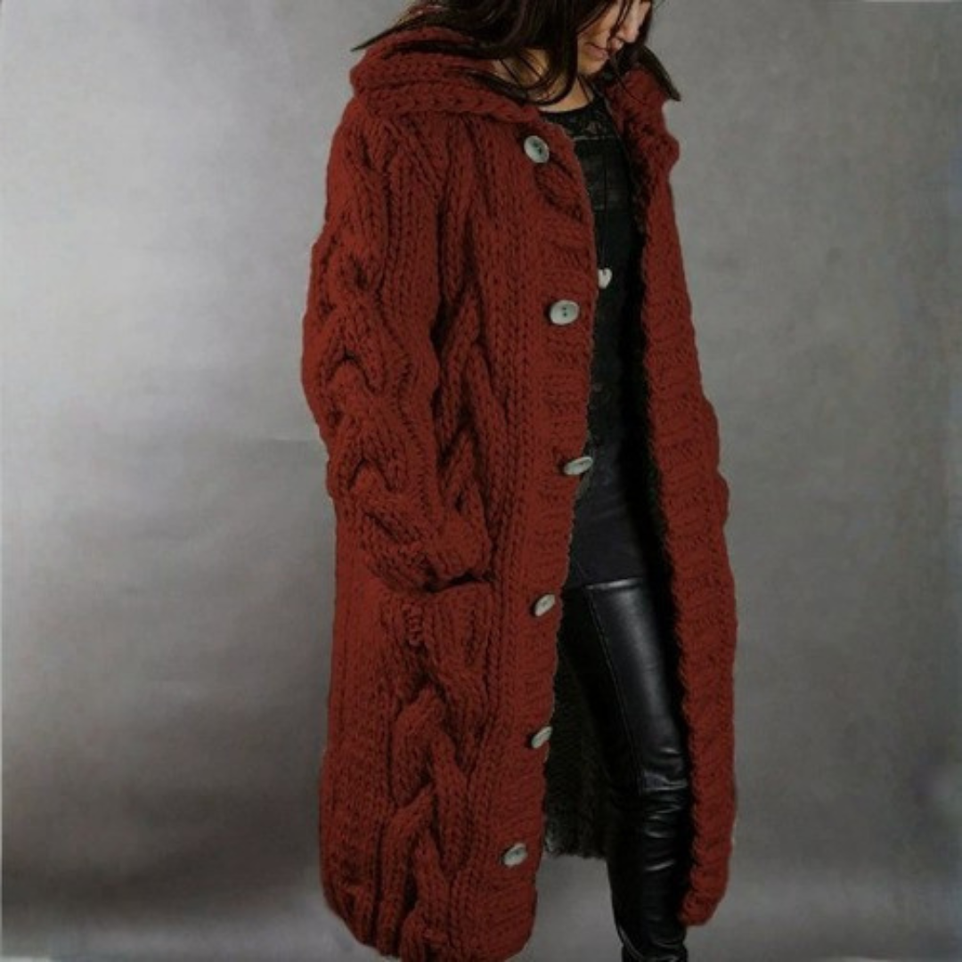 Karina | Elegant Cosy Cable-Knit Sweater