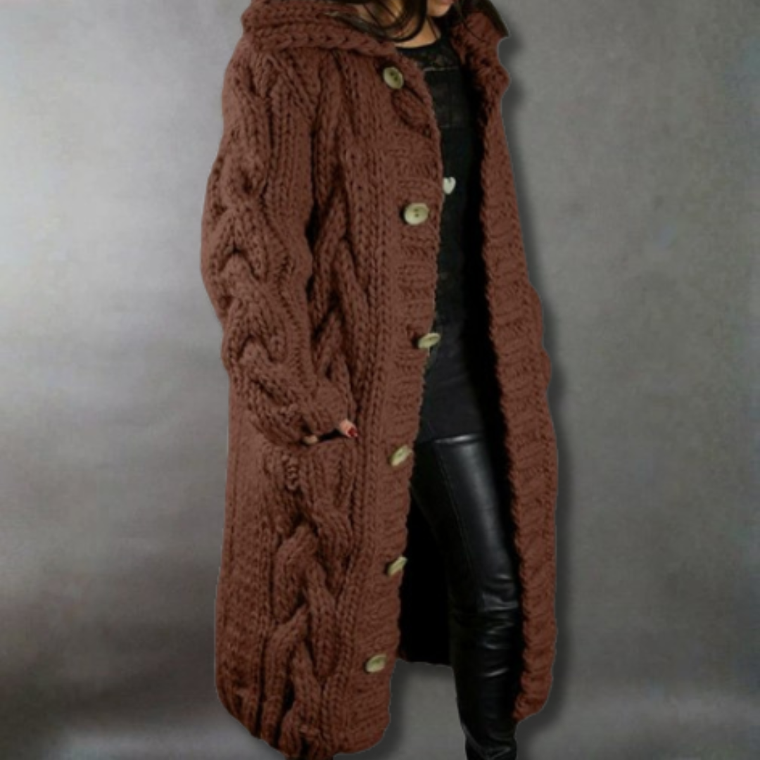 Karina | Elegant Cosy Cable-Knit Sweater