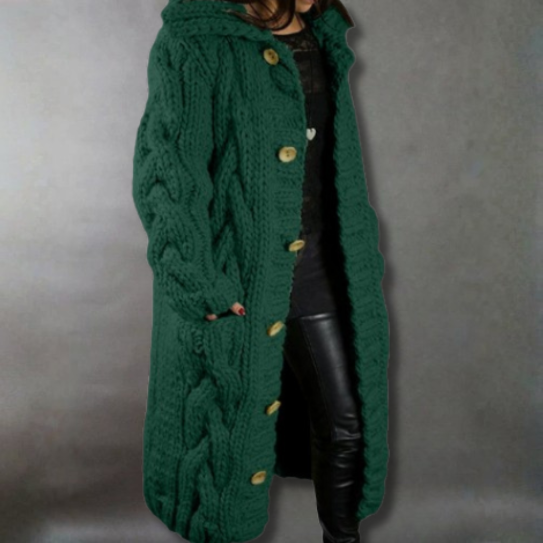 Karina | Elegant Cosy Cable-Knit Sweater