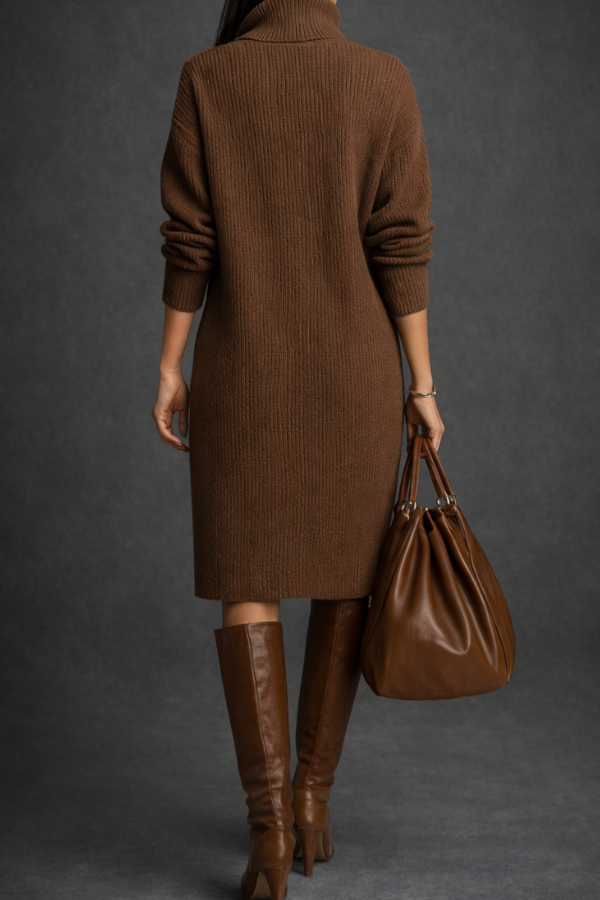 Sienna | Mid-Length Sweater Dress