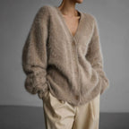Eliza - Comfortable Fur Cardigan