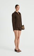 Mariella Top (Chocolate)