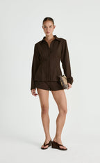 Mariella Top (Chocolate)