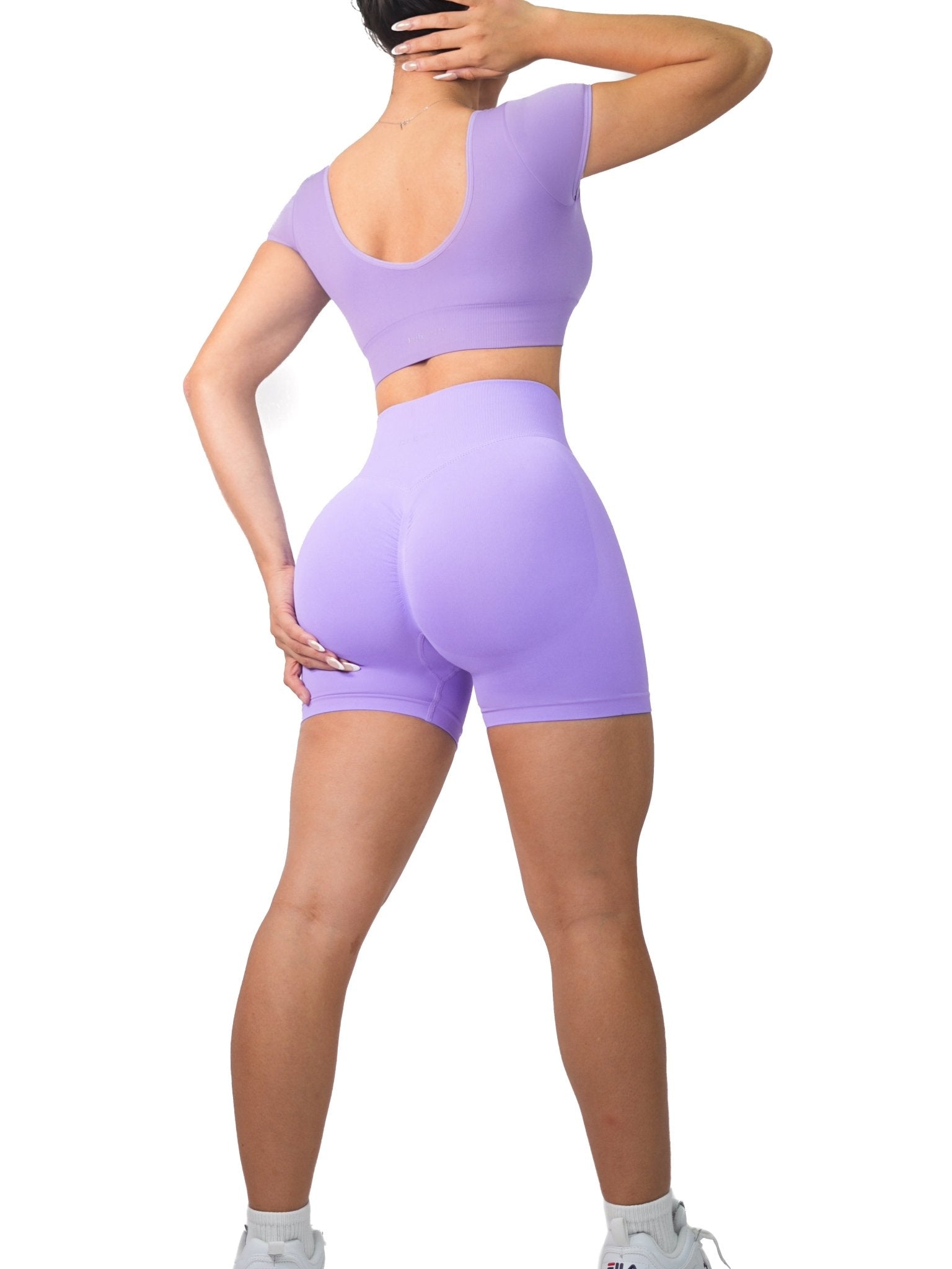 Seamless Booty Shorts (Lilac) - FREE for orders $150+